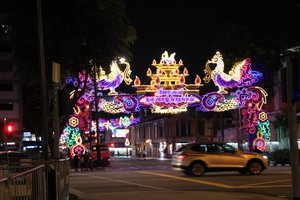 The gateway to Little India, Singapore
