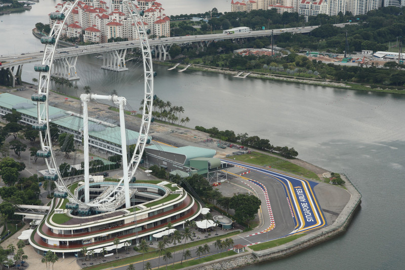 The Singapore F1 circuit (part thereof!!)