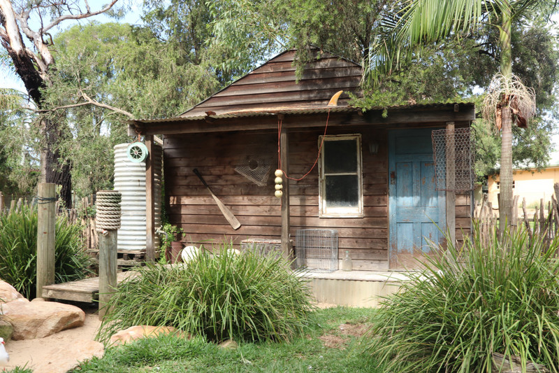 A typical shack in the outback