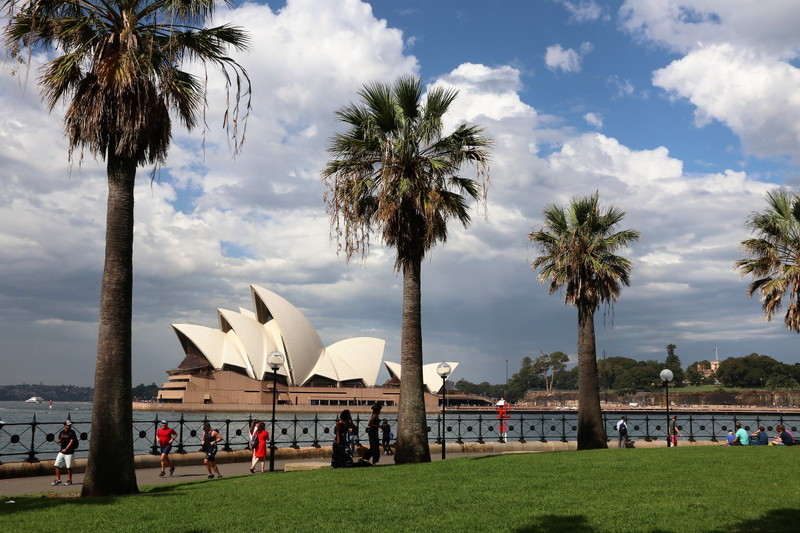 The iconic Sydney opra house