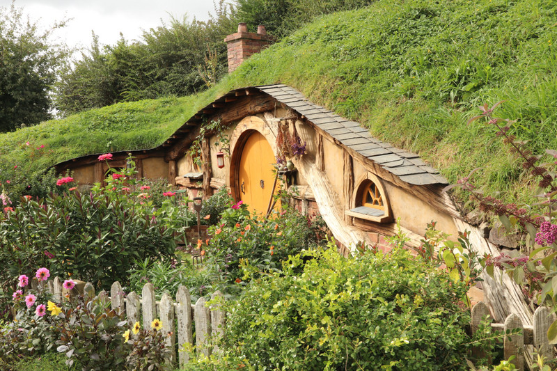 A typical hobbit hole