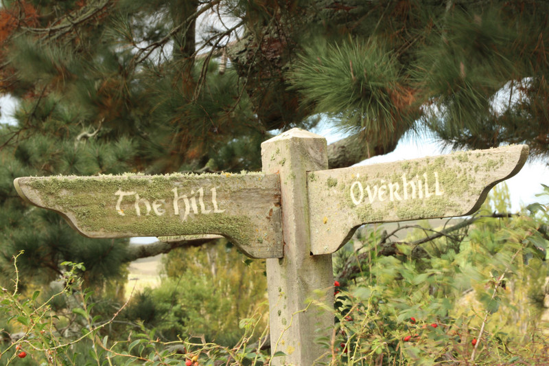 Which way - The Hill or Overhill