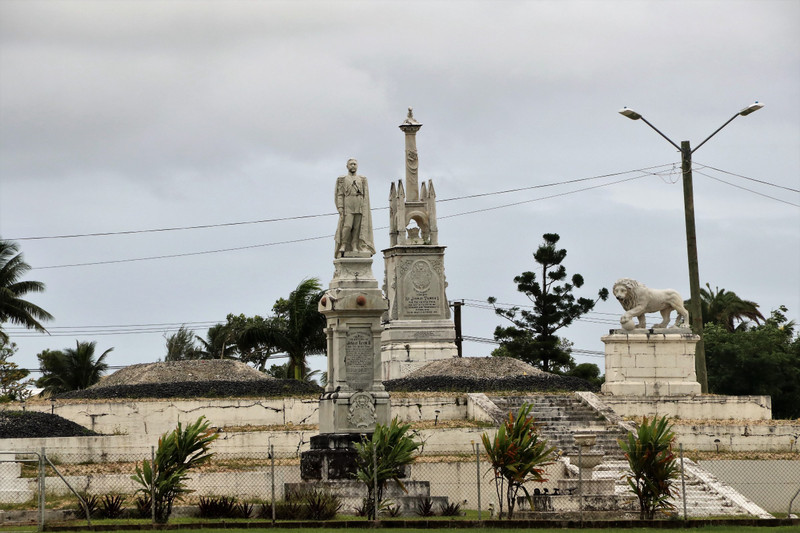 As close as we could get - The Royal Tombs of Tonga