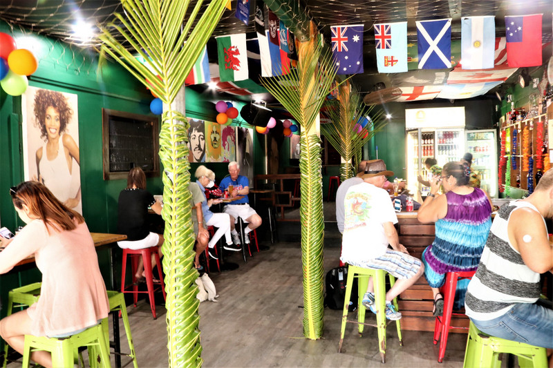 Refreshments and welcom AC  - Reload Bar, Tonga