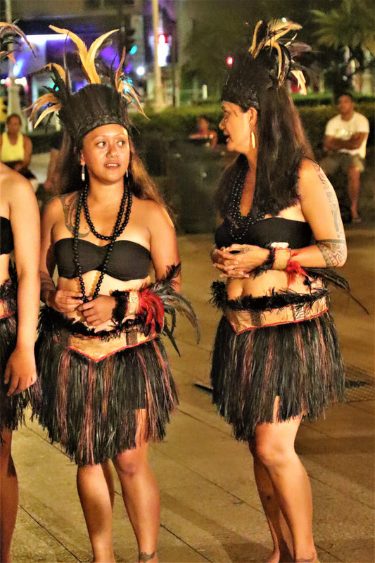 Two female Polynesian ladies ready to show you theirs!!