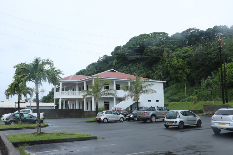 A colomial syled building of Raiatea