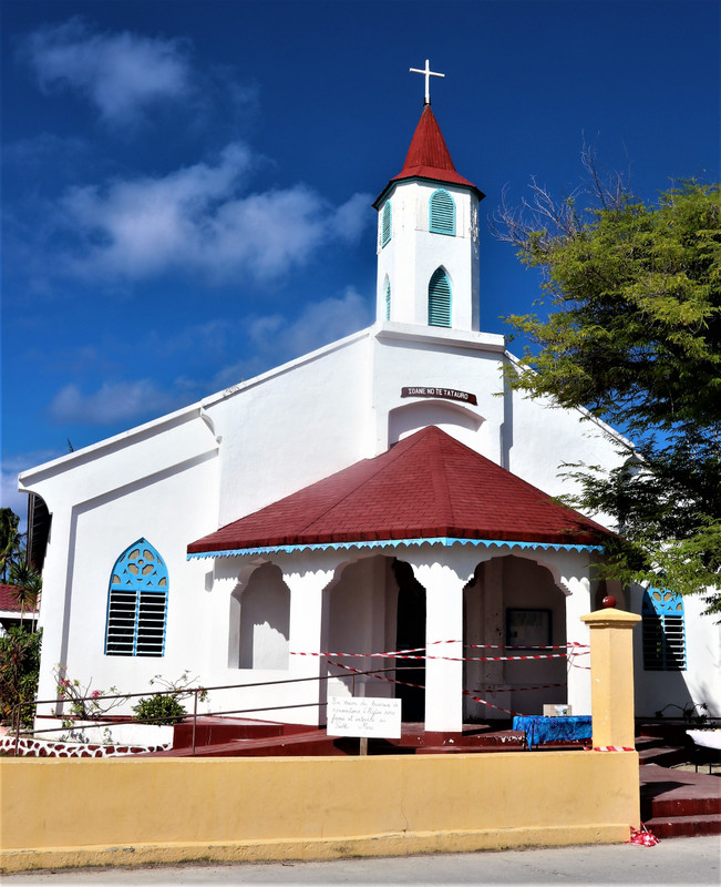 Rotoava church on Fakarava