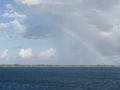 Rainbow over Fakarava atoll