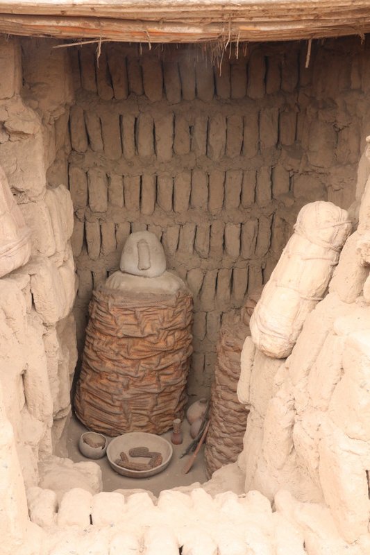 One of the many burial chambers discovered at Huana Puccliana