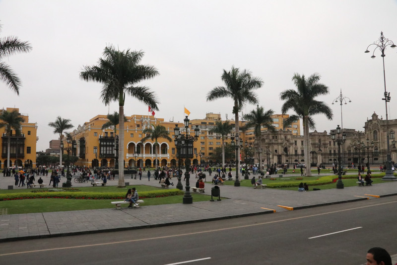 Plaza Mayor the Historic quarter of Lima