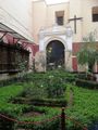 the cloister at Basilica and Convent of St Francisco