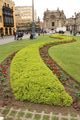 Well manicured gardens in Plaza Mayor Lima