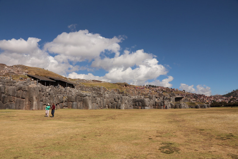 The approach to the citadel of Saqsayhuaman