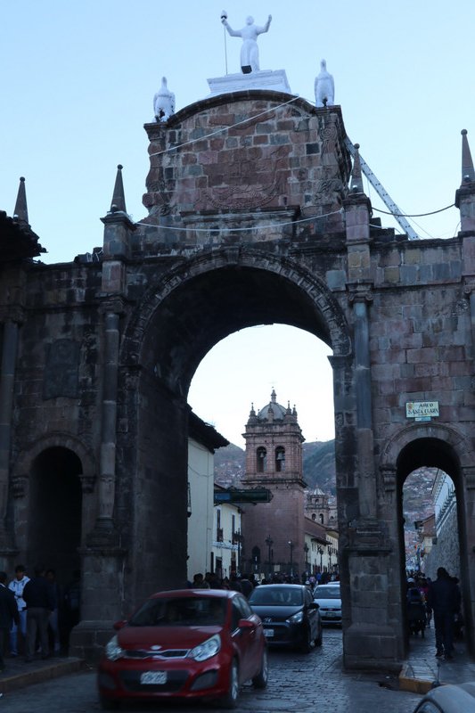 Gate to the Centro Historico, Cusco