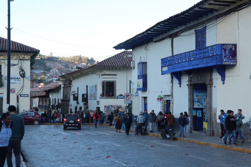 Heading towards the Plaza Mayor, Cusco