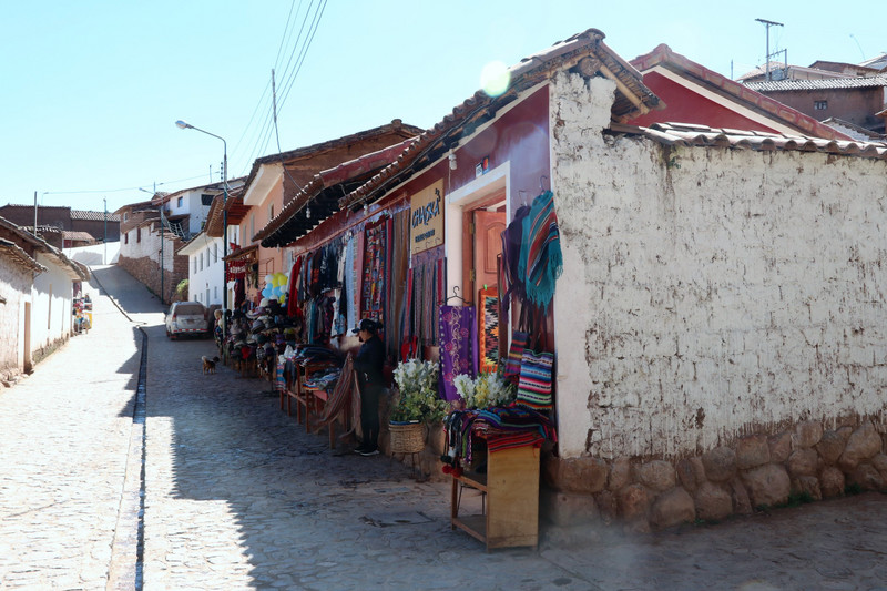 The back streets of Chinchero