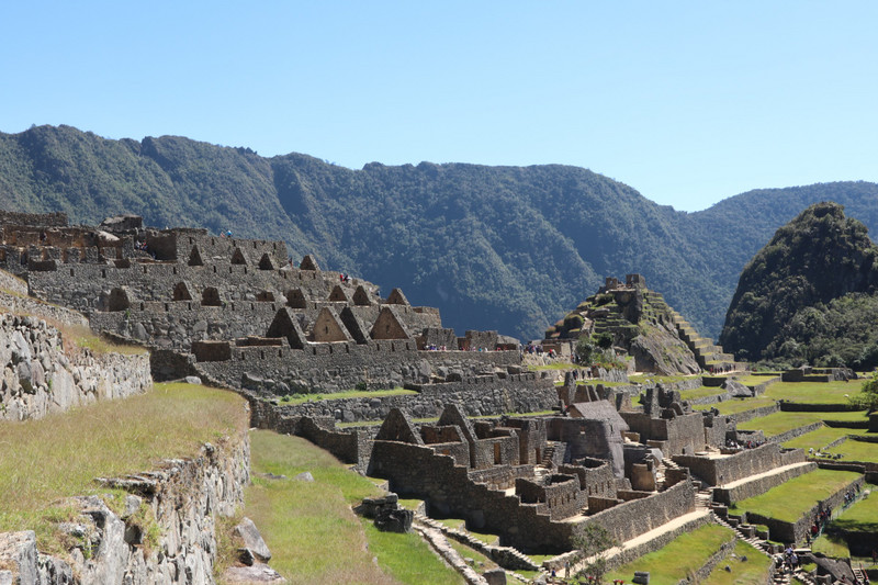 The city ruins of the Lost City of the Inca
