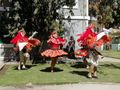 The Peruvian traditional dancers - pre journey entertainment