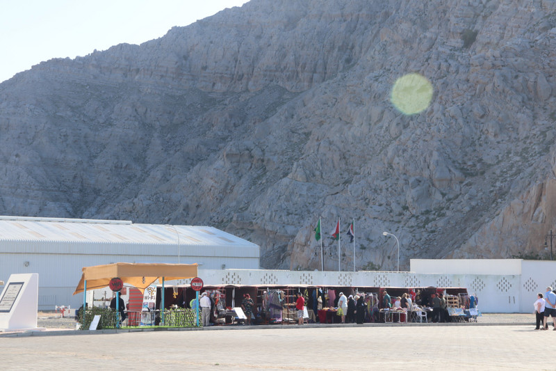 Khasab port market stalls