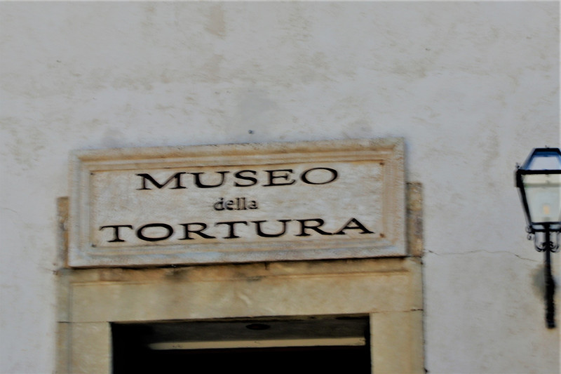 Whay does san marino have a museum of Torture