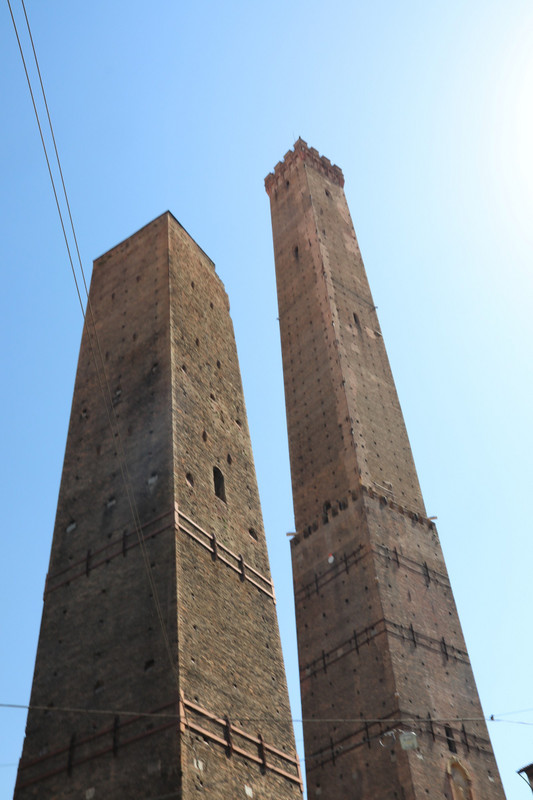 The towers of Bologna