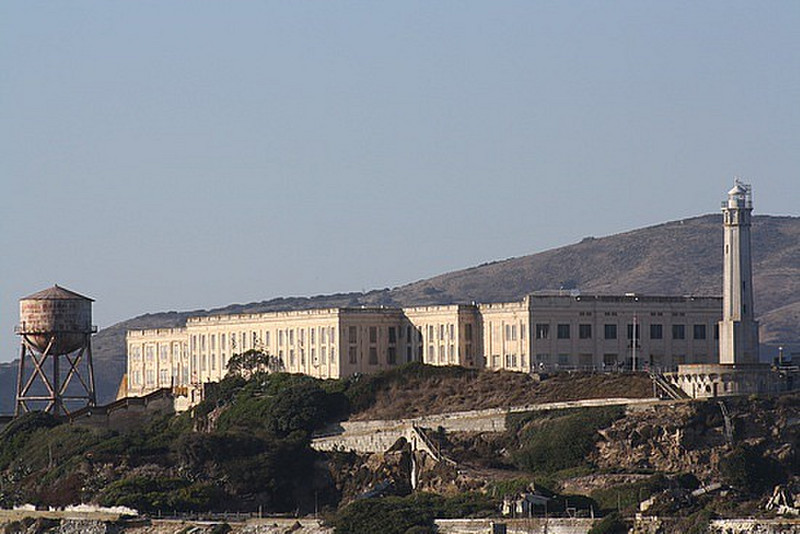 Last view of Alcatraz
