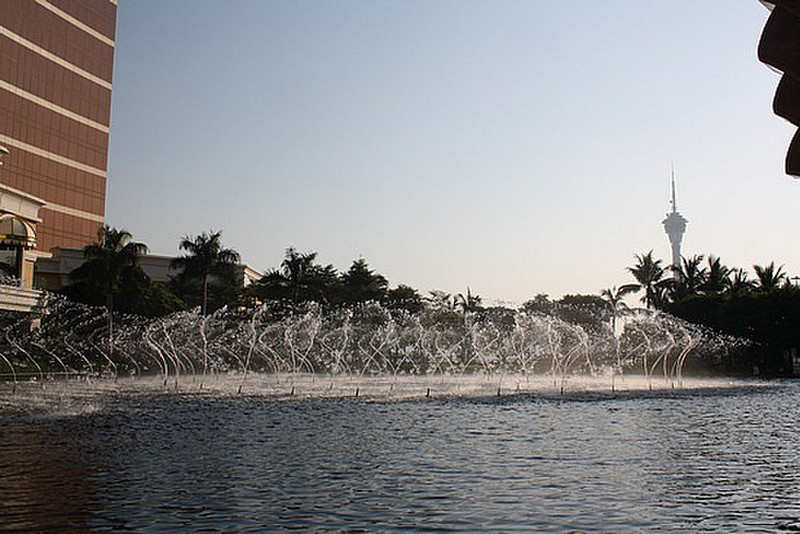 Ther dancing fountains