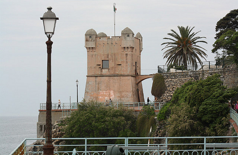 The watchtower at Nervi, Genova