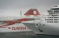 Ferry to Tunisia - a close shave!!
