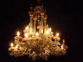A chandelier in the Romanov residence!
