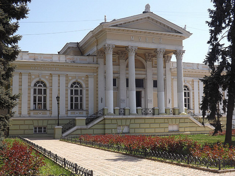 The archaeological museum in Odessa