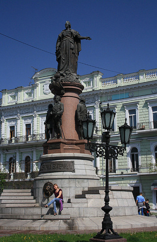 Catherine the Great monument, Odessa