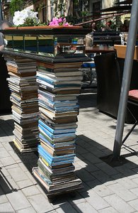 A novel use for unwanted books (pun intended!)