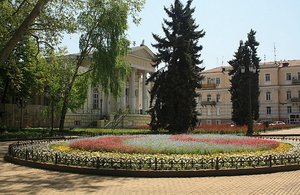 Approach to the archaeological museum, Odessa