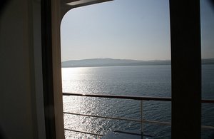 View entering the sea of Marmaris
