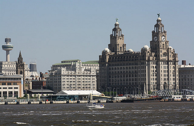 The iconic Liver Building
