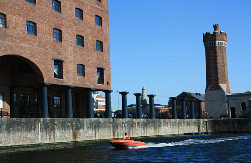 Liverpool&#39;s wapping warehouse, now apartments