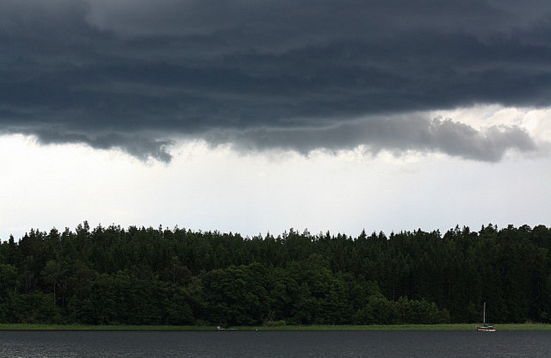 Thunderclounds over Drottningholm