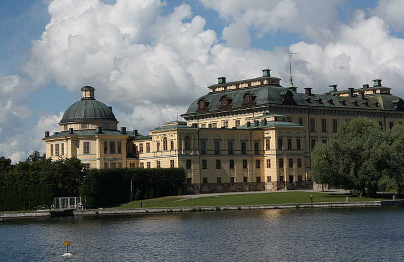 The approach to Drottningholm