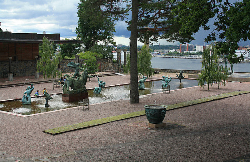 The terrace that is Millesg&aring;rden 