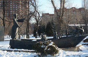 The ferryman, Statue Park, Moscow