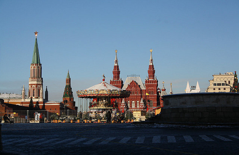 The Red Square carousel