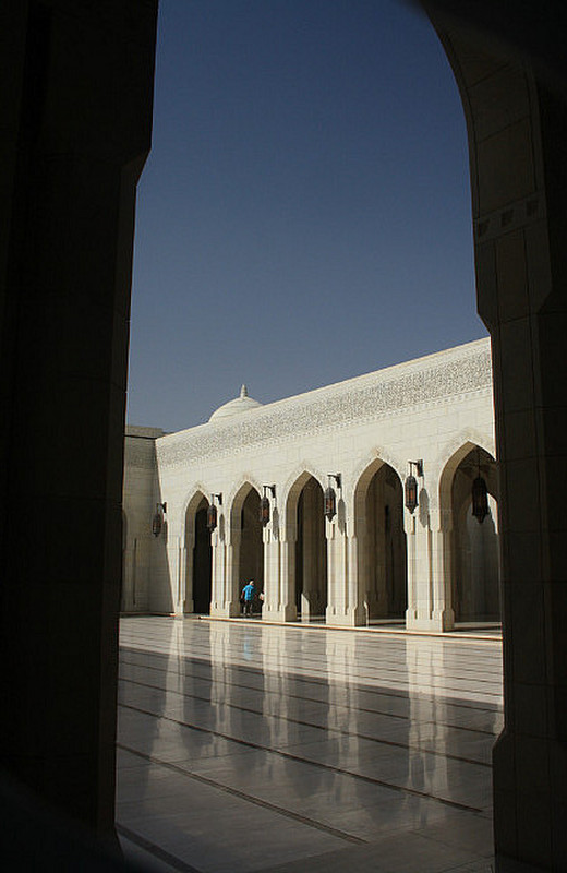 Court yard, Grand Mosque, Muscat