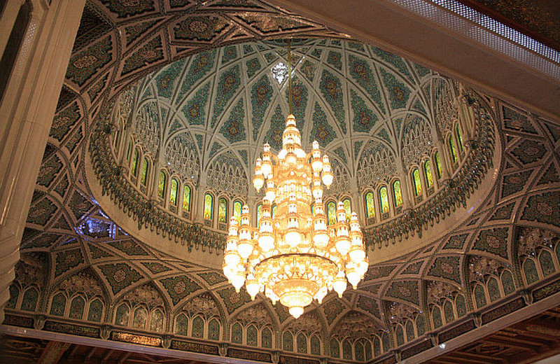 The Chandelier,  Grand Mosque, Muscat
