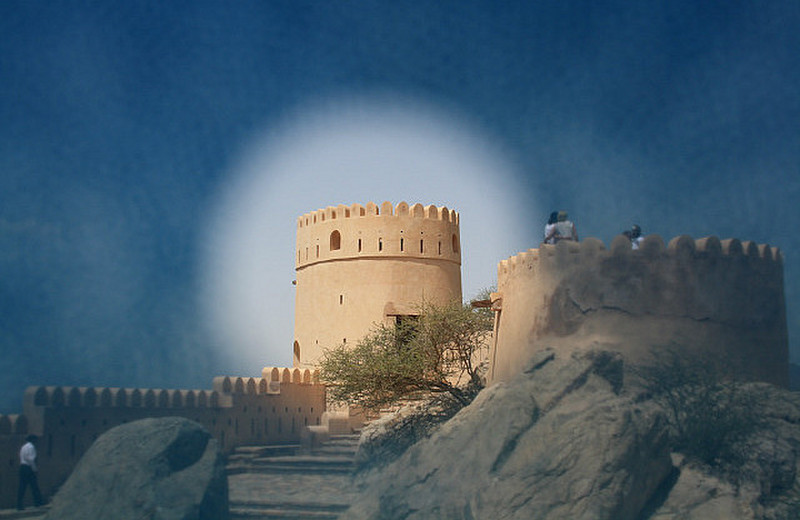 Nakhl fort Tower, Oman