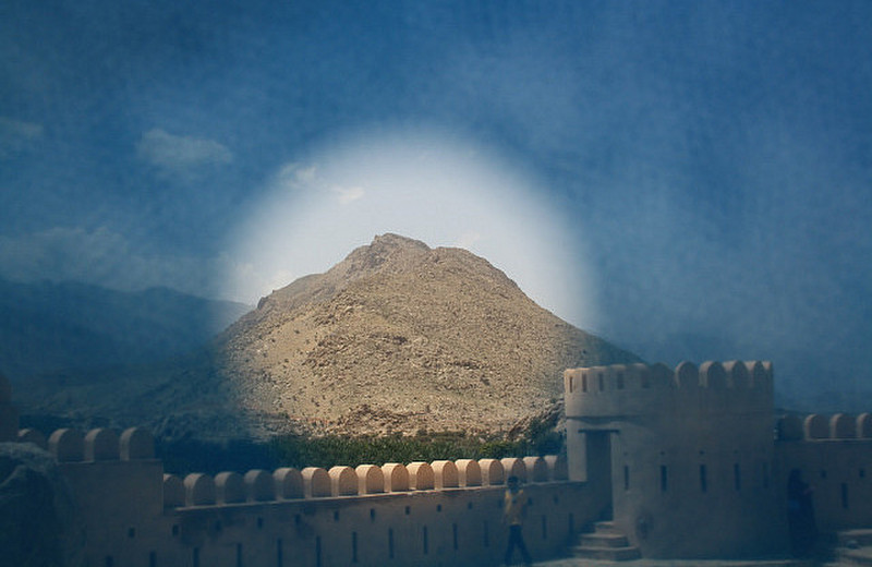 The view from Nakhl fort
