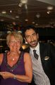 Margaret and the cruise director Massimo