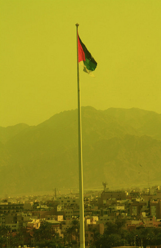 The flagpole of the Arab Revolt - Aqabq