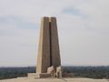 A monument on the banks of the Suez Canal