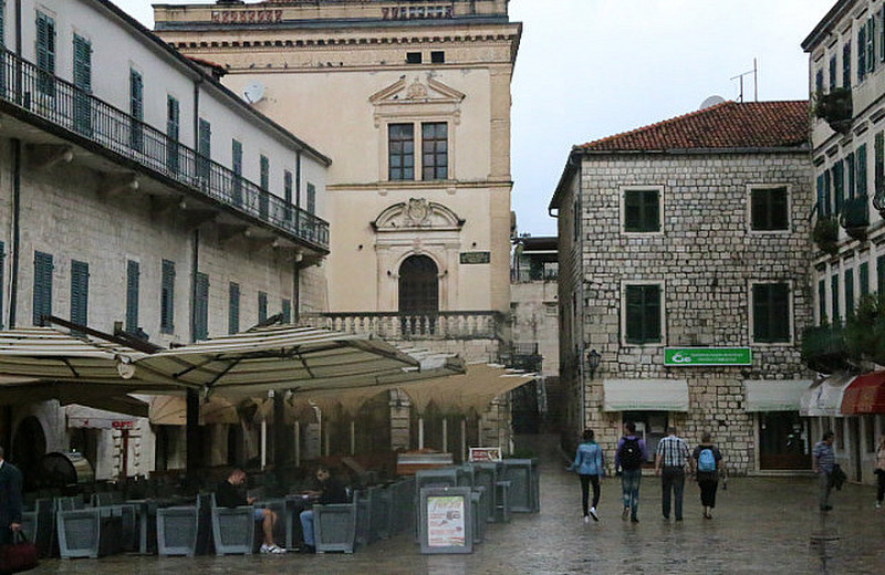 Cathedral square in Kotor
